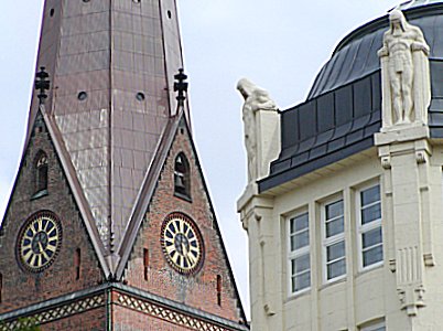 Bilder Hamburg Sehenswrdigkeiten Kirchen St. Petrikirche 2002_1798_0992