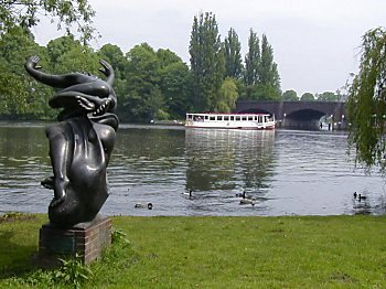 Bilder Hamburg Sehenswrdigkeiten Alster 2002_2398_0992