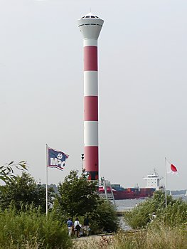 Bilder Hamburg Elbe Blankenese Leuchtturm