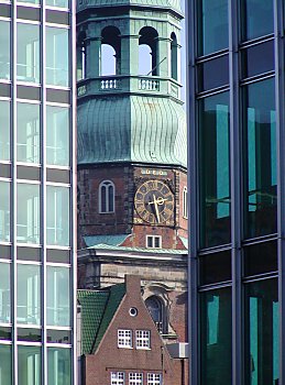 Bilder Hamburg Sehenswrdigkeiten Kirchen St. Katharinenkirche Ost-West-Strasse 2002_1798_094