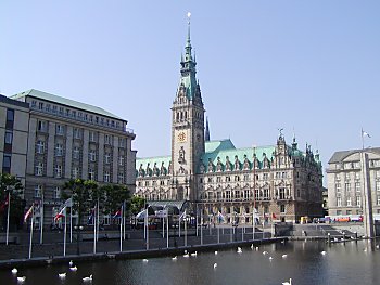 Fotos Hamburg Sehenswrdigkeiten Rathaus Kleine Alster