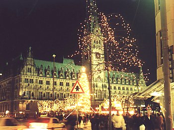 Fotos Hamburg Sehenswrdigkeiten Rathaus Weihnachten