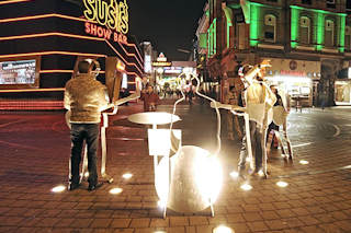 Bilder vom Beatles Platz auf der Hamburger Reeperbahn  - Groe Freiheit